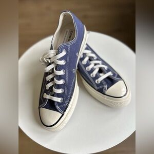 NEW Converse Chuck 70 Low Top Sneakers, Men’s Size 6 Women’s Size 8, Navy Blue